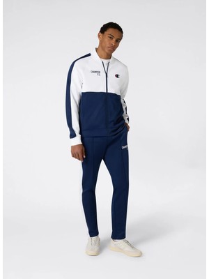Champion 222015-BS561 Straight Hem Pants Mavi-Beyaz Erkek Sweatpant