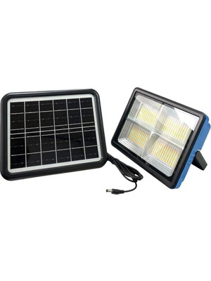 Hightek HT-0345 Projektör Modlu Çakar Işıklı Güneş Enerjili Kamp Lambası