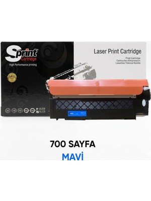 Sprint S-Print Gold Serisi W2071A (117A) Mavi Toner (0.7k*)