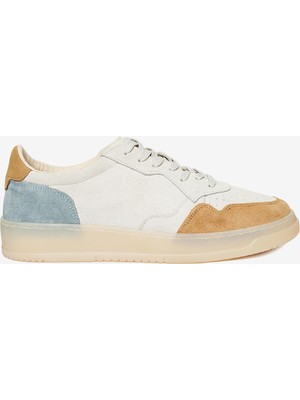 Greyder Erkek Taba Gri Hakiki Deri Sneaker Ayakkabı 4Y1SA62609