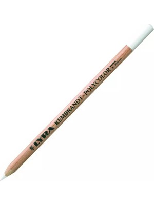 Lyra Rembrandt Polycolor Beyaz Kuru Boya Kalemi 01  Renkli Çizim İçin Yüksek Kalite