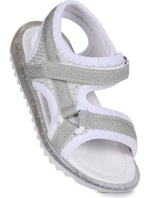 Kiko Kids  Marlin Simli Cırtlı Kız Bebek Sandalet