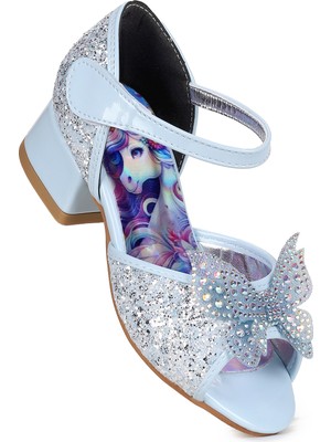 Kiko Kids Winged Unicorn Kız Çocuk Topuklu Abiye Ayakkabı