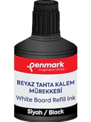 Penmark Beyaz Tahta Kalemi Mürekkebi 100 ml Siyah