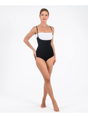 Leepsy Göğüs Altı Ince Askılı Seamless Slip Korse