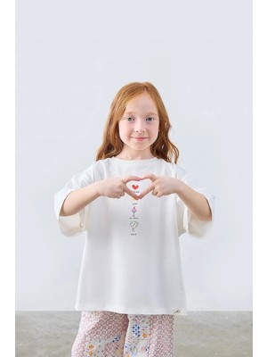 Marvy Kids Sweet Mood Baskılı Tshirt