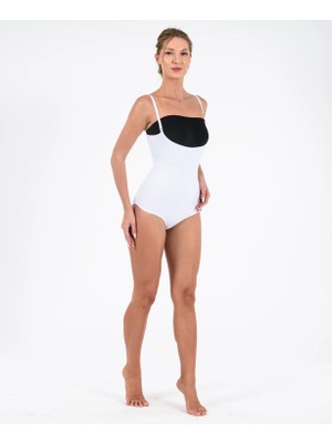 Leepsy Göğüs Altı Ince Askılı Seamless Slip Korse