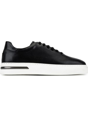 Tamer Tanca Erkek Hakiki Deri Siyah Sneakers & Spor Ayakkabı 1171 25-245 Erk Ayk Y26 Sıyah Tokyo