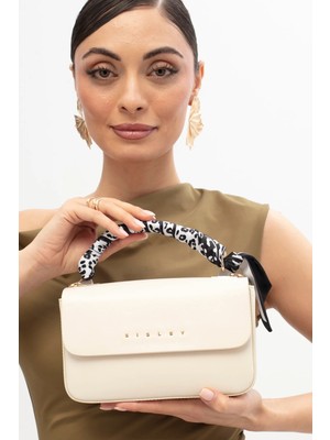 Sisley Kadın El Çantası SLY344 Beyaz
