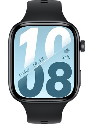 Honor Watch X5I 1,96 inç Ekranlı Akıllı Saat Siyah Bluetooth Bağlantı ve Spor Uyumlu Sağlık Takibi