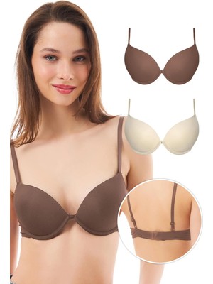 Cottonhill Lol Up Push Up Balenli Sütyen 2'li Paket-2