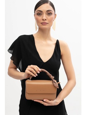 Sisley Kadın El Çantası SLY344 Camel