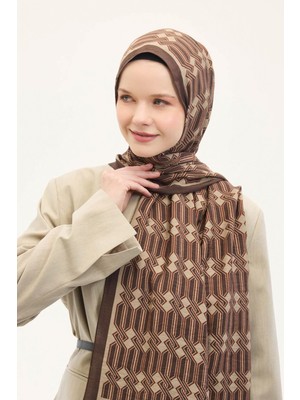 Silk Home Urban Hours Lumera Acı Kahve Mayda Şal 190X70