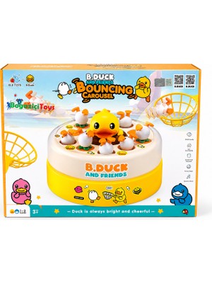 Duman Oyuncak B.duck And Friends Bouncing Carousel Eğitici Beceri Oyunu