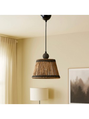 Hmy Design Sable Handmade Avize - Kahverengi / Antrasit - 20X30X30 cm