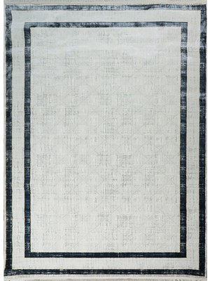Sultan Halı Agah KF453  Gri - Mavi (Çerçeveli)