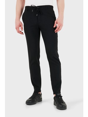 Boss Keten Karışımlı Slim Fit Normal Bel Pantolon Erkek Pantolon 50557859 001