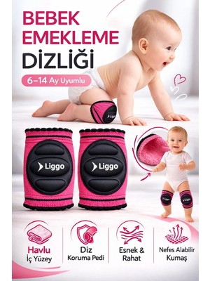 Liggo 6-14 Ay Bebek Emekleme Dizliği Bebek Dizliği Çocuk Dizliği Bebek Koruyucu Dizlik