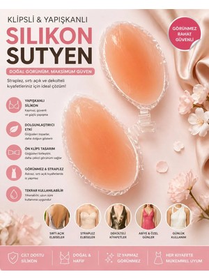 Pareoss Silikon Et Sütyen