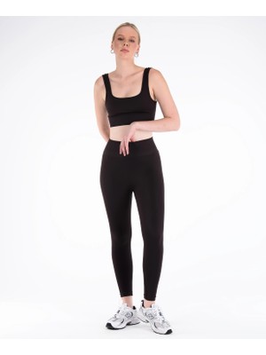 Leepsy Form Seamless Desensiz Düz Spor Tayt