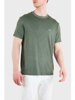 Armani Exchange Logolu Regular Fit Bisiklet Yaka T Shirt Erkek T Shirt XM002484 AF21936 U8144