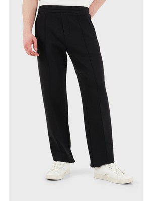 Emporio Armani Pamuklu Regular Fit Normal Bel Düz Paça Pantolon Erkek Pantolon EM004543 AF10013 UC001