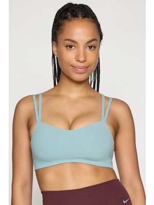 Nike Zenvy Strappy Padded Womens Bra Pedli Kadın Spor Sütyeni Yeşil