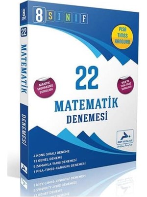 Skygo 8. Sınıf 22 Matematik Denemesi