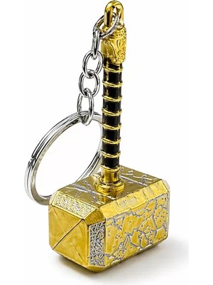 Fta Ticaret Thor Çekici Mjolnir Metal Anahtarlık