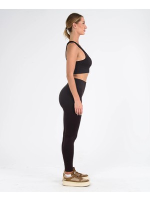 Leepsy Vita Seamless Kadın Spor Takım Toparlayıcı Tayt ve Büstiyer Set
