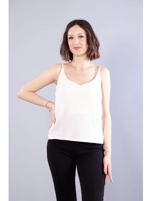 Mckanzie 6650 (N-2284) İp Askılı Müslin Bluz