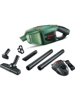 Bosch EasyVac 12 Akülü Süpürge 12 V 2.5 Ah Hafif Taşınabilir Güçlü Temizlik Aleti