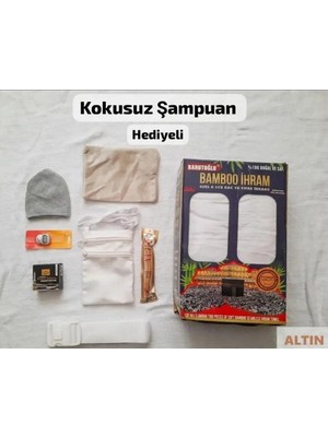 Barutoğlu İhram Seti, Bambu İhram İle Birlikte. 9 Parça, Hac ve Umre