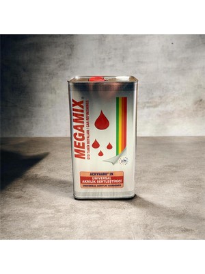 Megamix Akrilik Sertleştirici Gl (5 Litre) Hızlı