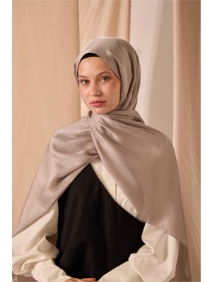 Silk Home Janjan Şal Tek Taraflı Taş Kendinden Çizgi Dokulu Parlak Yüzeyli 75X190