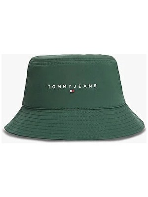 Tommy Hilfiger Erkek Tjm Linear Logo Detaylı Bucket Şapka