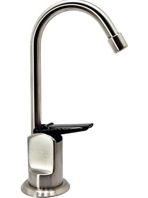 Skygo Westbrass R203-NL-07 -Flo Stil Saf Su Sebili Musluk, Nikel, 16.5 cm Yükseklik