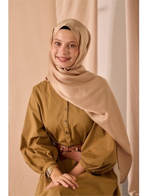 Silk Home Janjan Şal Tek Taraflı Bal Köpüğü Kendinden Çizgi Dokulu Parlak Yüzeyli 75X190