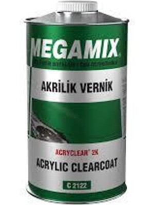 Megamix Akrilik Vernik 1/1 Lik (1 Litre )