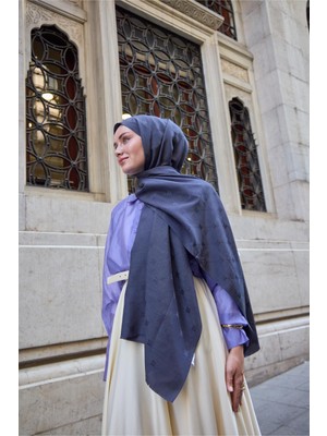 Silk Home Monogram Pamuk Ipek Şal 461001-18