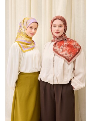 Silk Home Velora Eşarp Art Vizon 90X90
