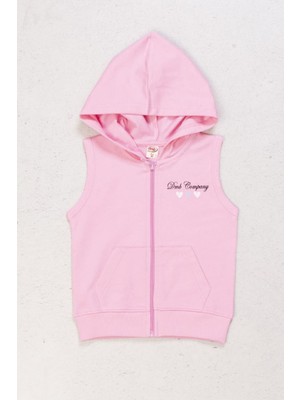 Hause Kids 3-8 Yaş Happy Colors Kız Çocuk Yelek-Pembe