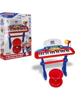 Calperia 33740 Sun-Bnt-Müzi̇k Set 37TUŞ Ayakli Org Mi̇krofon Tabure Işikli