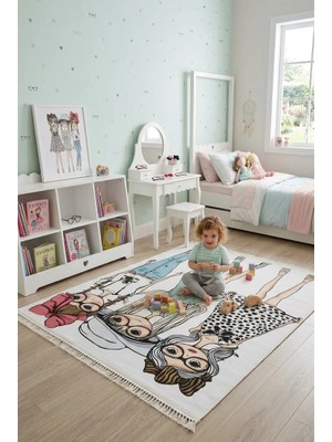 Sultan Halı Zerda Moda Kızlar Çocuk Odası Halı