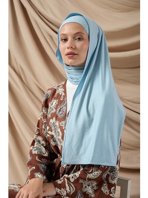 Silk Home Premium Penye Şal 65002-31 Açık Bebe Mavi
