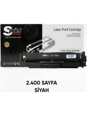 Sprint S-Print Gold Serisi W2030A (415A) Siyah Toner - Çipli (2.4k*)