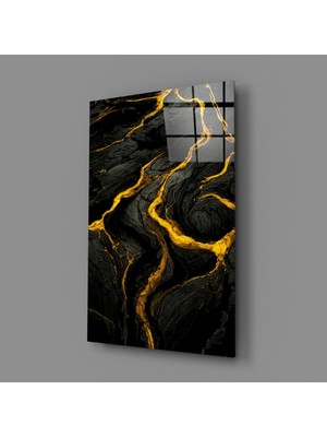 İnsigneart Insigne Art Design Yarık Cam Tablo || Tasarımcı Koleksiyonu