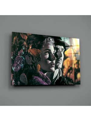 İnsigneart Nostaljik Sahneler Cam Tablo || Tasarımcı Koleksiyonu