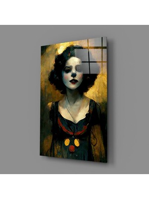 İnsigneart Harley Quinn Cam Tablo || Tasarımcı Koleksiyonu