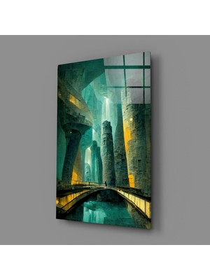 İnsigneart Yeraltı Cam Tablo || Tasarımcı Koleksiyonu